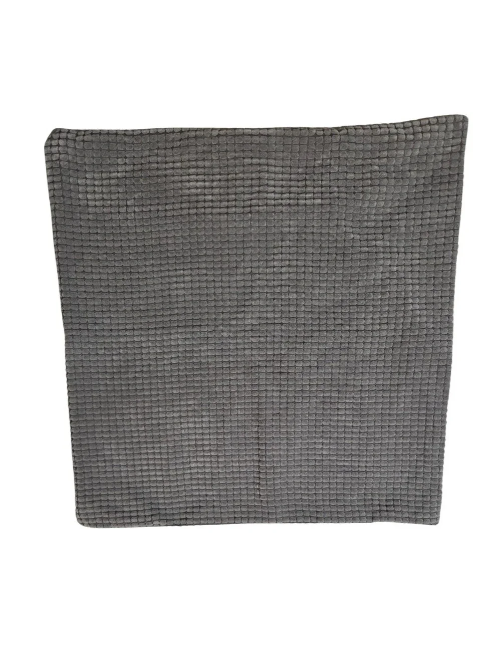 Lot Of 2 Ikea GULLKLOCKA Pillow Cushion Cover 26x26 Gray Chenille Sham Euro